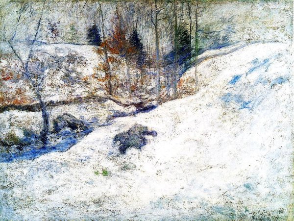 Brook In Winter