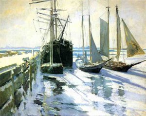 Winter, Gloucester Harbor